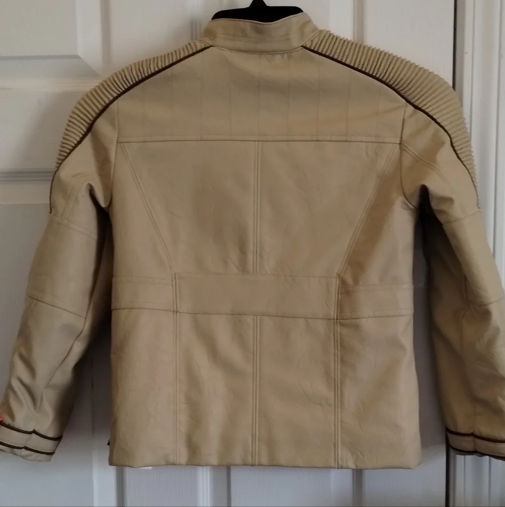 Disney Store Star Wars Youth Faux Leather Finn Pilot Jacket (A1)
